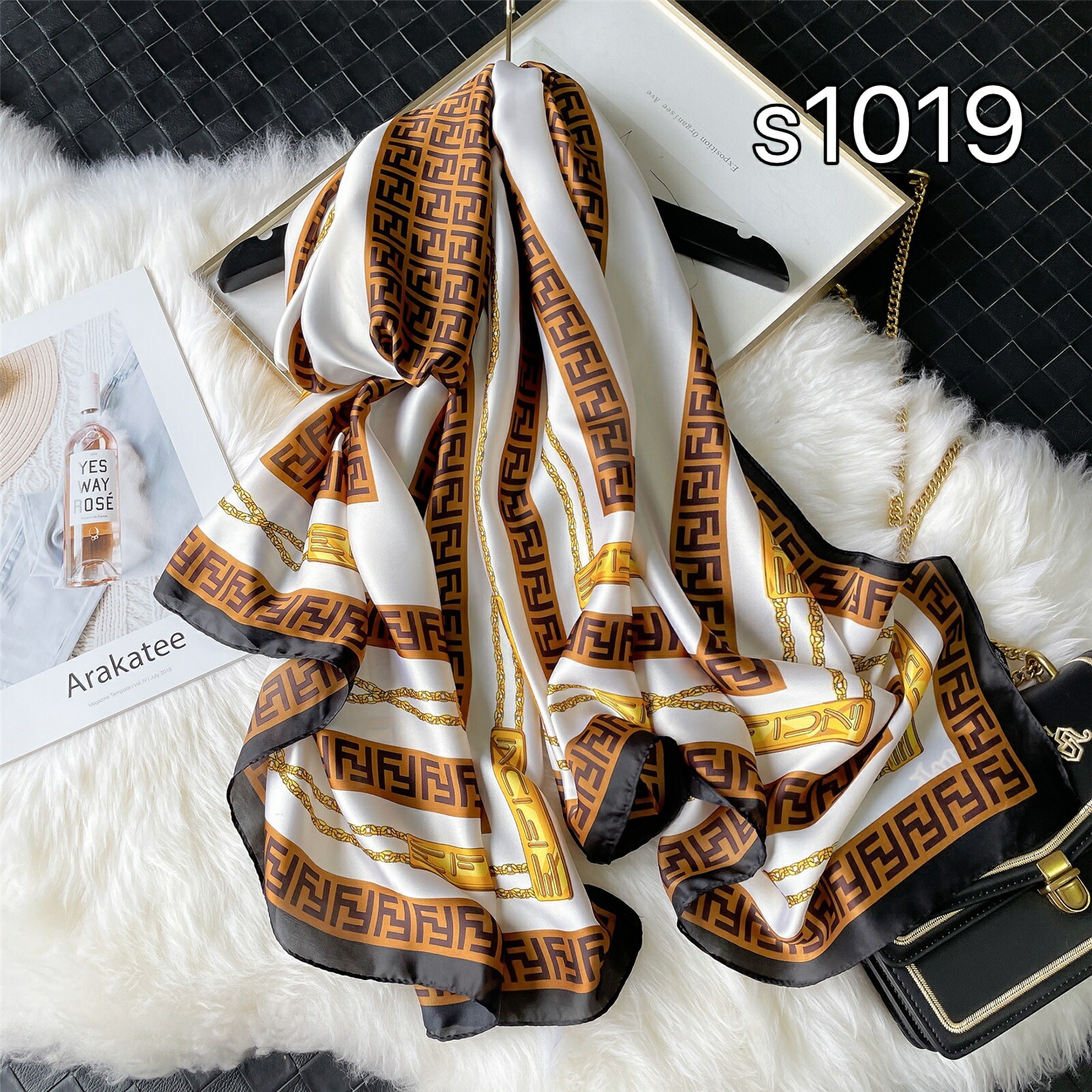 楽天市場】全20種 大判 薄手 ストール 春夏秋 UV対策 シルク質感 UV