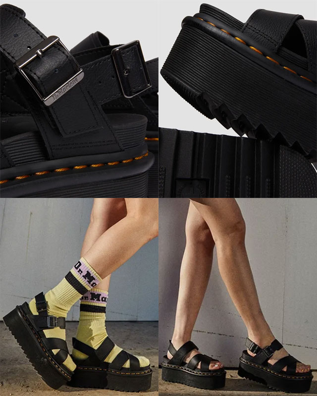 楽天市場】ドクターマーチン 厚底靴 サンダル レディース クロス