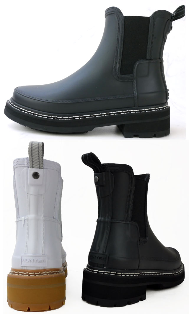 楽天市場】ハンター HUNTER レディース レインブーツ W リファインド