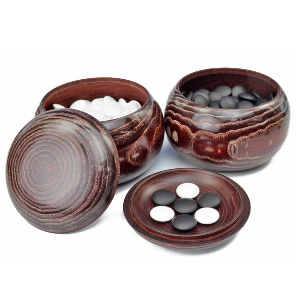 楽天市場】碁石 日向特製蛤碁石 25号 実用 (厚み7.0mm) ※木製栗碁笥