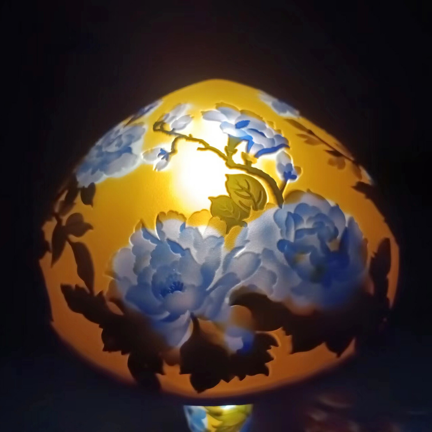 楽天市場】ガレランプ アールヌーボーランプ 卓上 照明 エミール ガレ