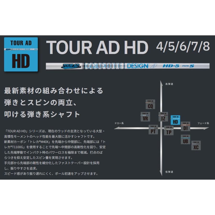 楽天市場】【選べるスリーブ付シャフト】グラファイトデザイン TOUR AD