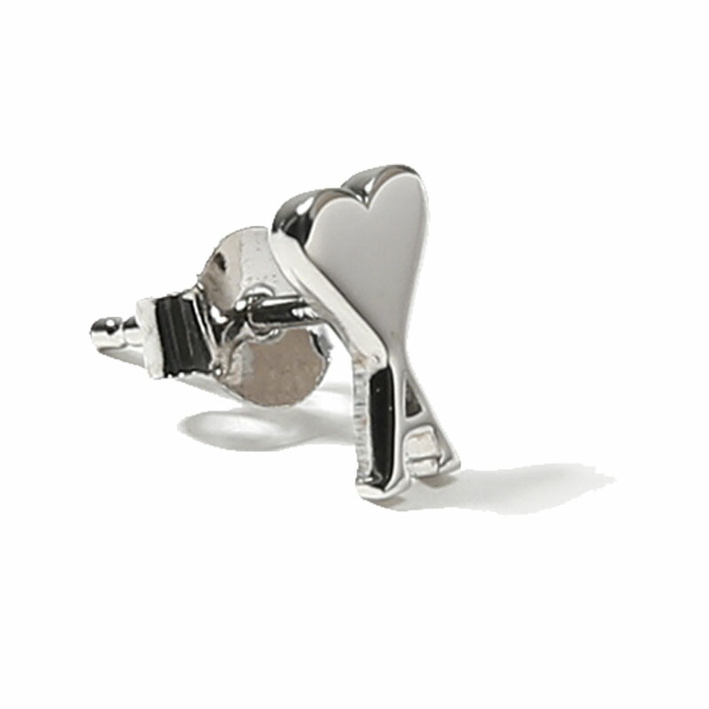 楽天市場】HE&SHE [送料無料] AMI PARIS アミパリス ハートロゴピアス