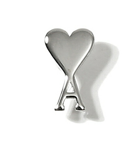 楽天市場】HE&SHE [送料無料] AMI PARIS アミパリス ハートロゴピアス