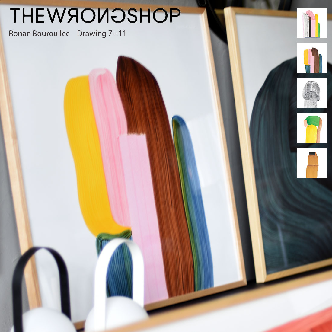 楽天市場】WRONGSHOP ロングショップ ロナン・ブルレック Drawing7.8.9