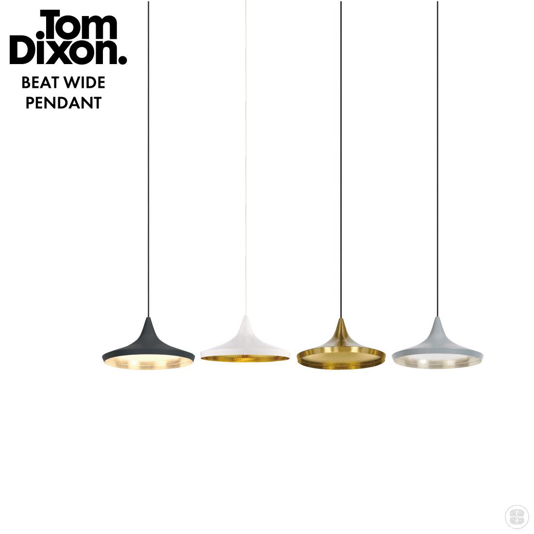 楽天市場】Tom Dixon トム・ディクソン BEAT WIDE PENDANT LIGHTING
