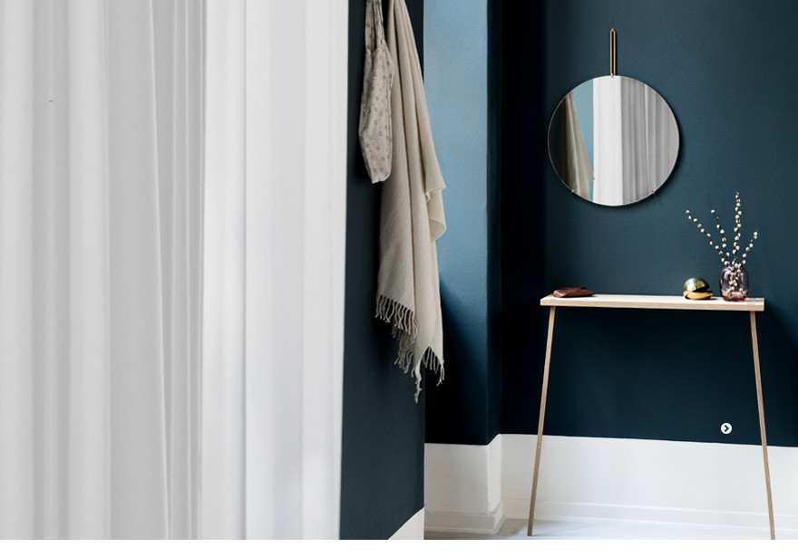 楽天市場】MOEBE ムーベ WALL MIRROR ミラー 直径30cm鏡 ウォール