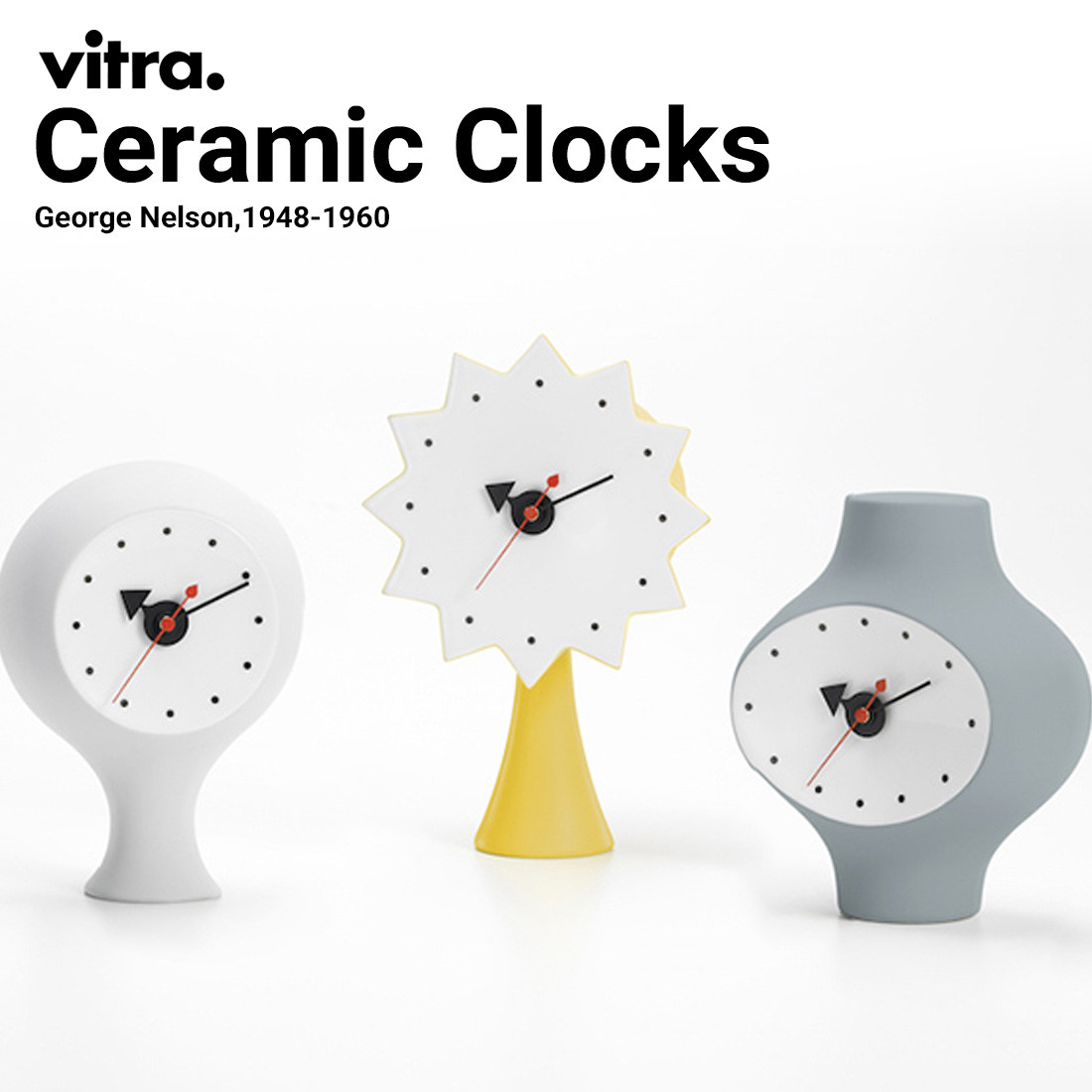 楽天市場】Vitra ヴィトラ Ceramic Clocks セラミック クロック