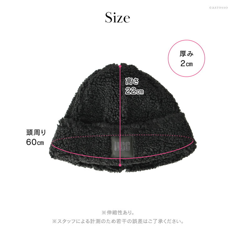 楽天市場】ugg ニット帽 ビーニー ブランド レディース SHERPA CUFF