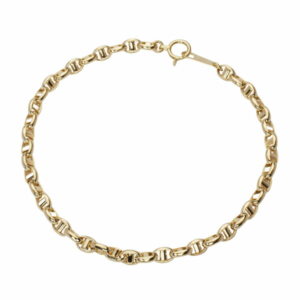 楽天市場】k18 チェーン ブレスレット バングル 18金 18k イエロー