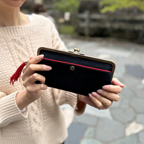 楽天市場】親子がま口 長財布 おしゃれ がまくち がま口 財布