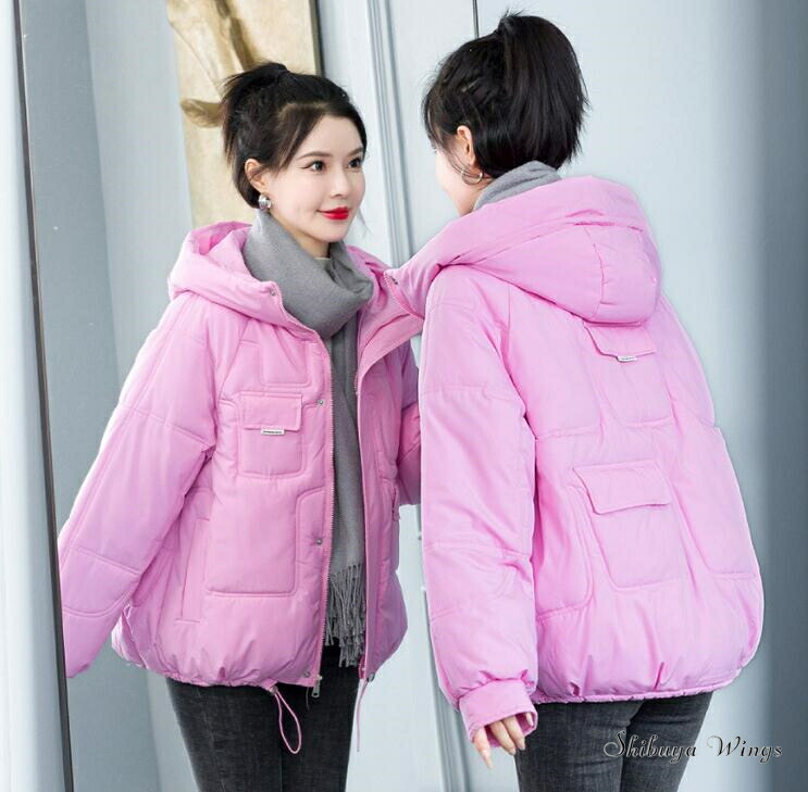 BOTT フード付きピンクアウター(コットン素材) BoTT(ボット