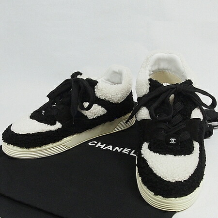 楽天市場】◇ミウラ◇シャネル CHANEL ココマーク ムートン スニーカー