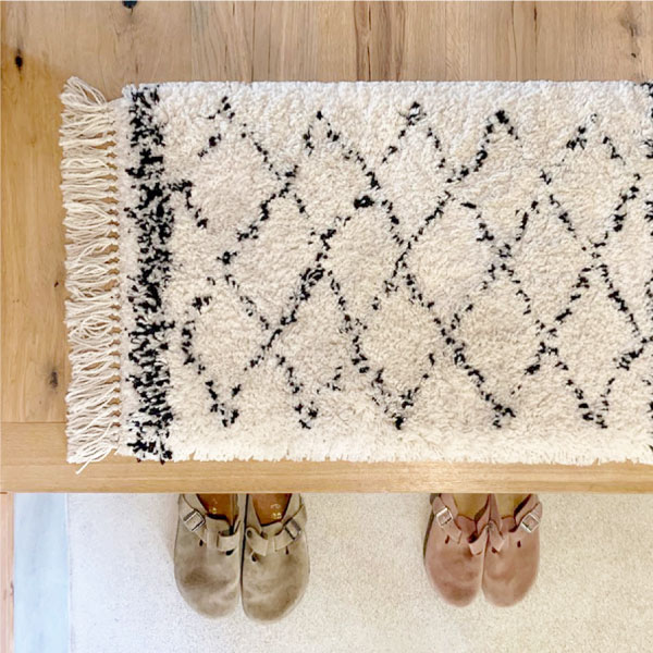 楽天市場】ウィルトン織マット 玄関マット BOHO ベニワレン 約40×60cm