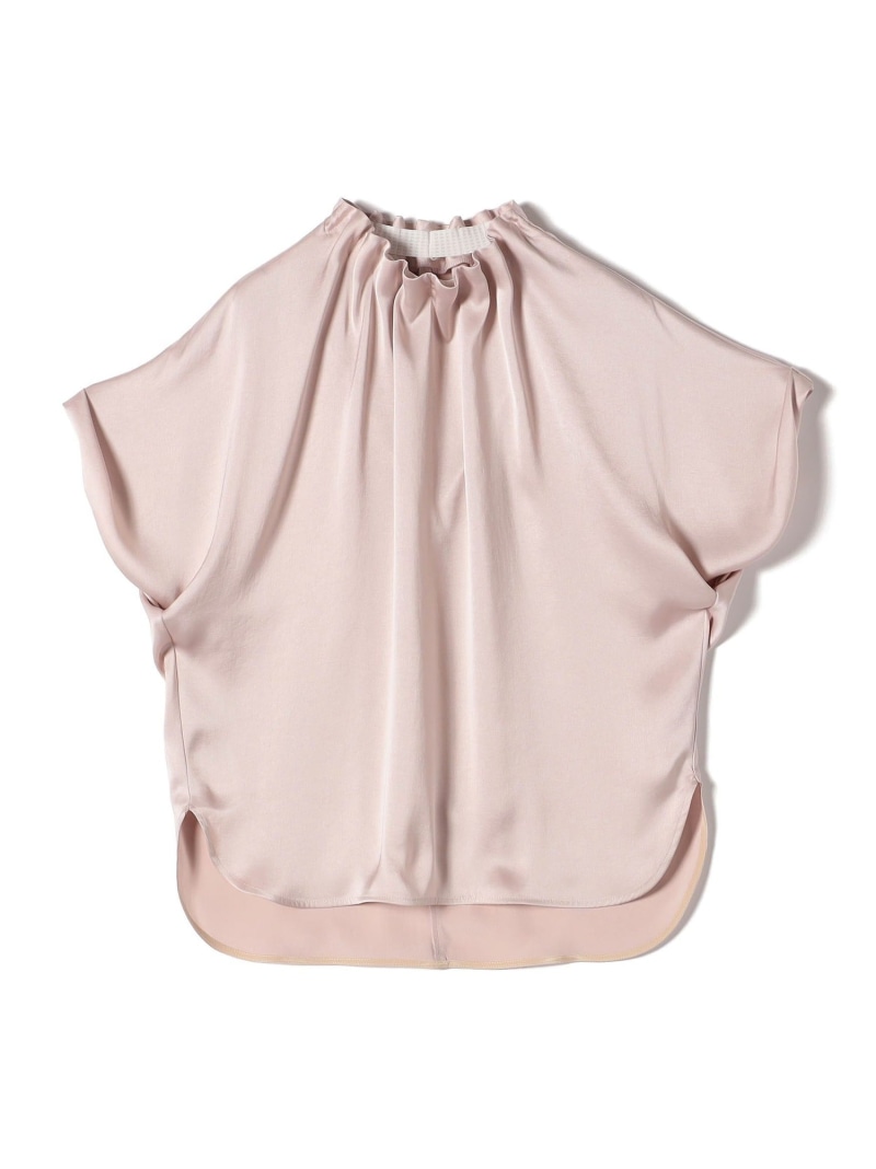 楽天市場】【SALE／40%OFF】＜手洗い可能＞ネック ギャザー ソリッド