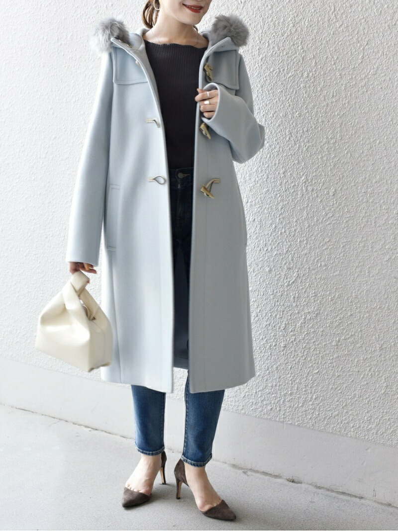 楽天市場】【SALE／30%OFF】フェイクファーダッフルコート◇ SHIPS