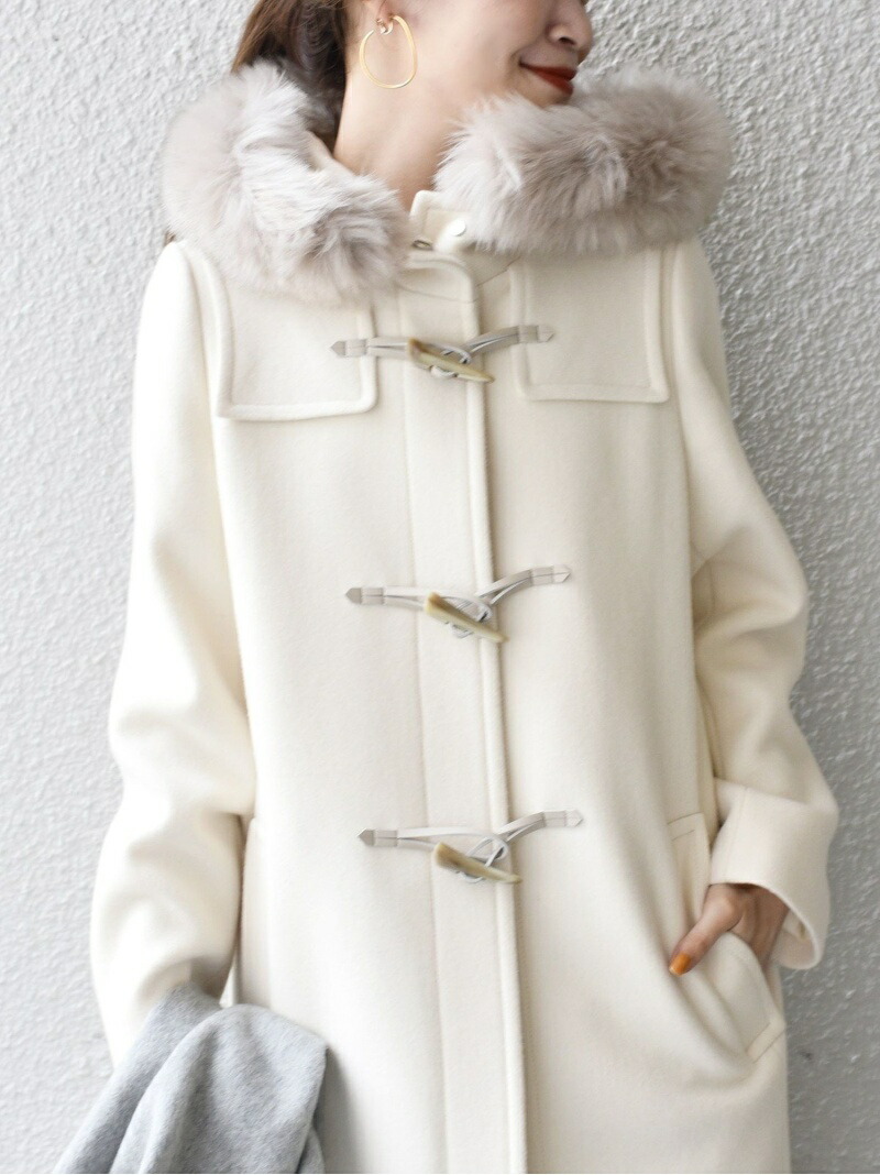 楽天市場】【SALE／30%OFF】フェイクファーダッフルコート◇ SHIPS