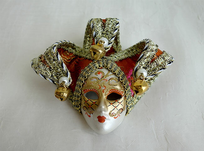 楽天市場】ベネチアンマスク イタリア製陶器の通販