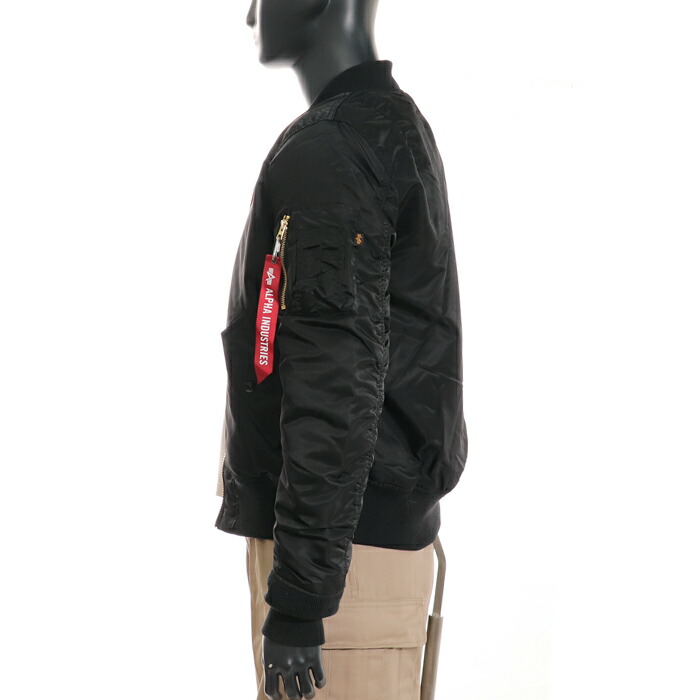 楽天市場】アルファ ALPHA MA-1 フライト ジャケット スリムフィット