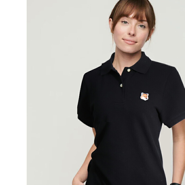 楽天市場】メゾンキツネ ポロシャツ 半袖 MAISON KITSUNEトリコロール