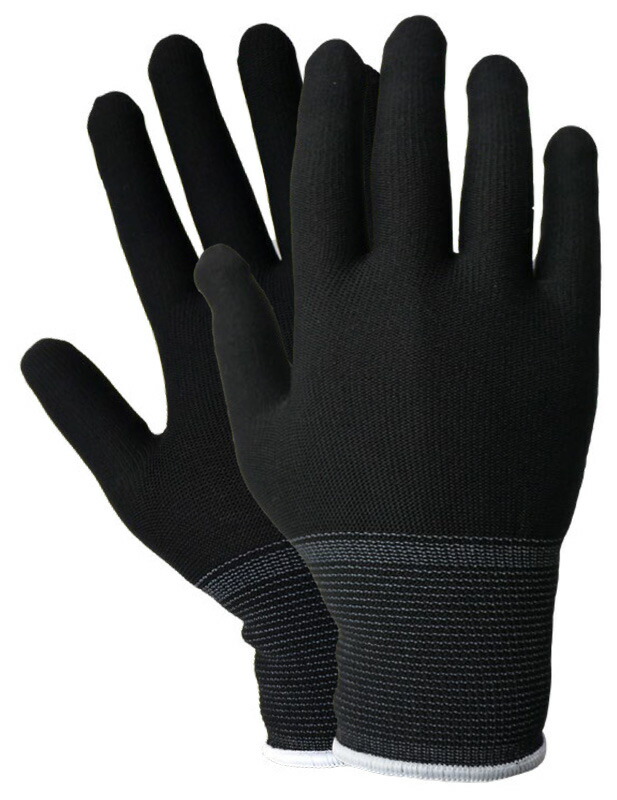 楽天市場】富士グローブ BD-408 ポリエステル下ばき手袋 黒 10双組 【1