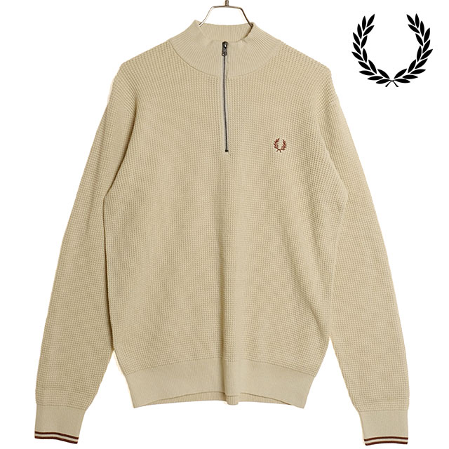 楽天市場】フレッドペリー FRED PERRY メンズ ワッフルステッチ ハーフ