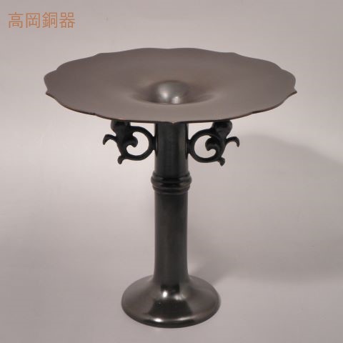 楽天市場】八尾祥栄作 高岡 唐銅花入桔梗一文字 古手色 木箱入り