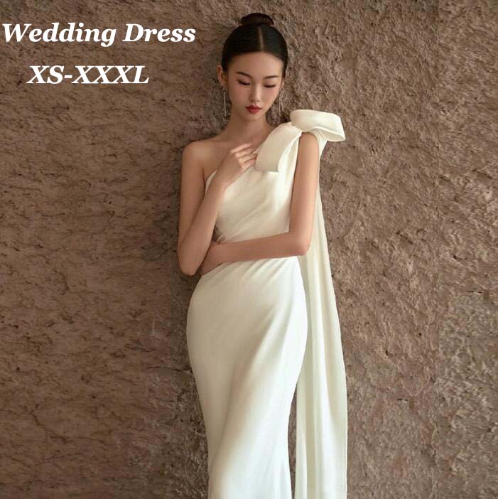 楽天市場】ワンショルダー ドレス（ウェディングドレス｜レディース