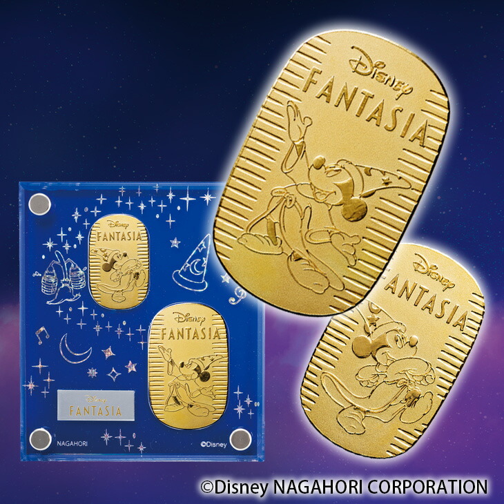 楽天市場】純金 ディズニー 正規品 『ミッキーマウス ファンタジア