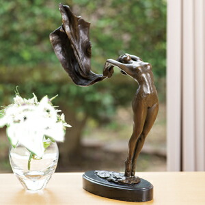 楽天市場】ブロンズ像 『 艶舞 』 レオタード 林良慶 美術工芸 乙女