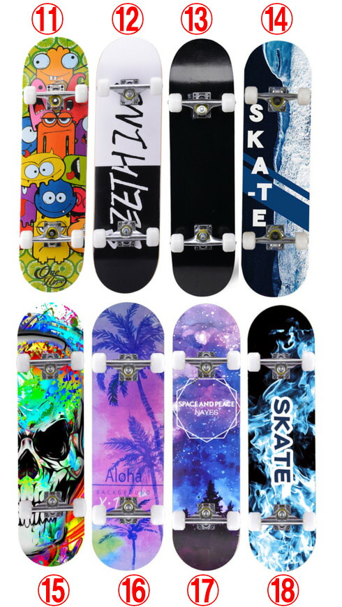 楽天市場】スケートボード 初心者 スケボー コンプリート デッキ