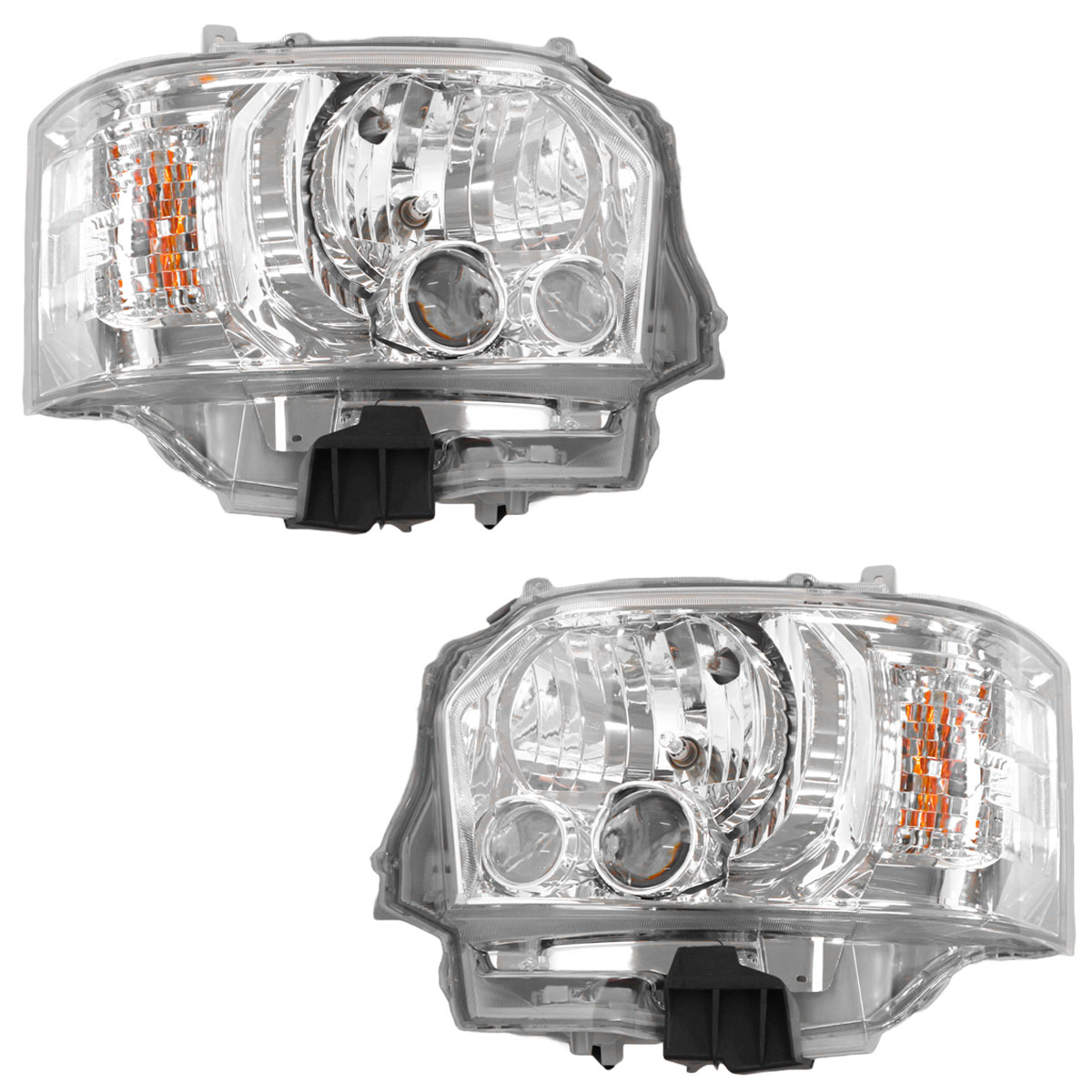 楽天市場】ハイエース 200系 4型 5型 6型 7型 LEDヘッドライト クリア