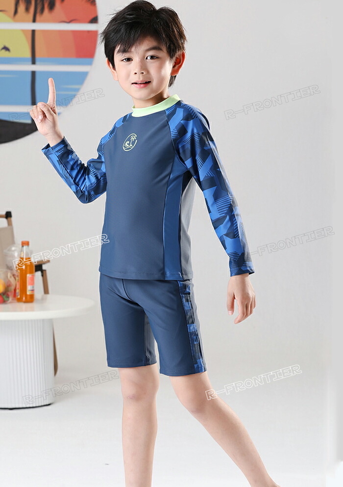 ファミリア ラッシュガード 水着セット 男の子 100 ラッシュガード