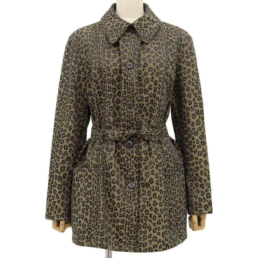 楽天市場】【本物保証】 超美品 フェンディ FENDI ヒョウ柄 ジャケット