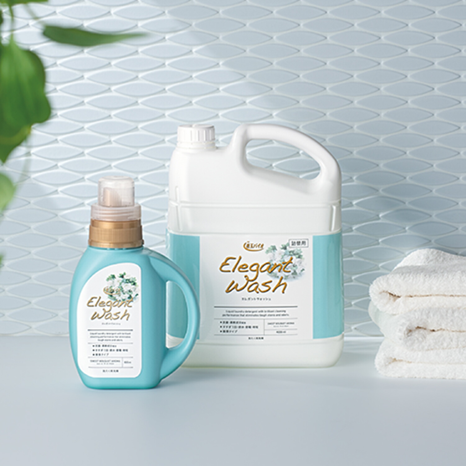 楽天市場】善玉バイオ エレガントウォッシュ 大容量セット 液体洗剤