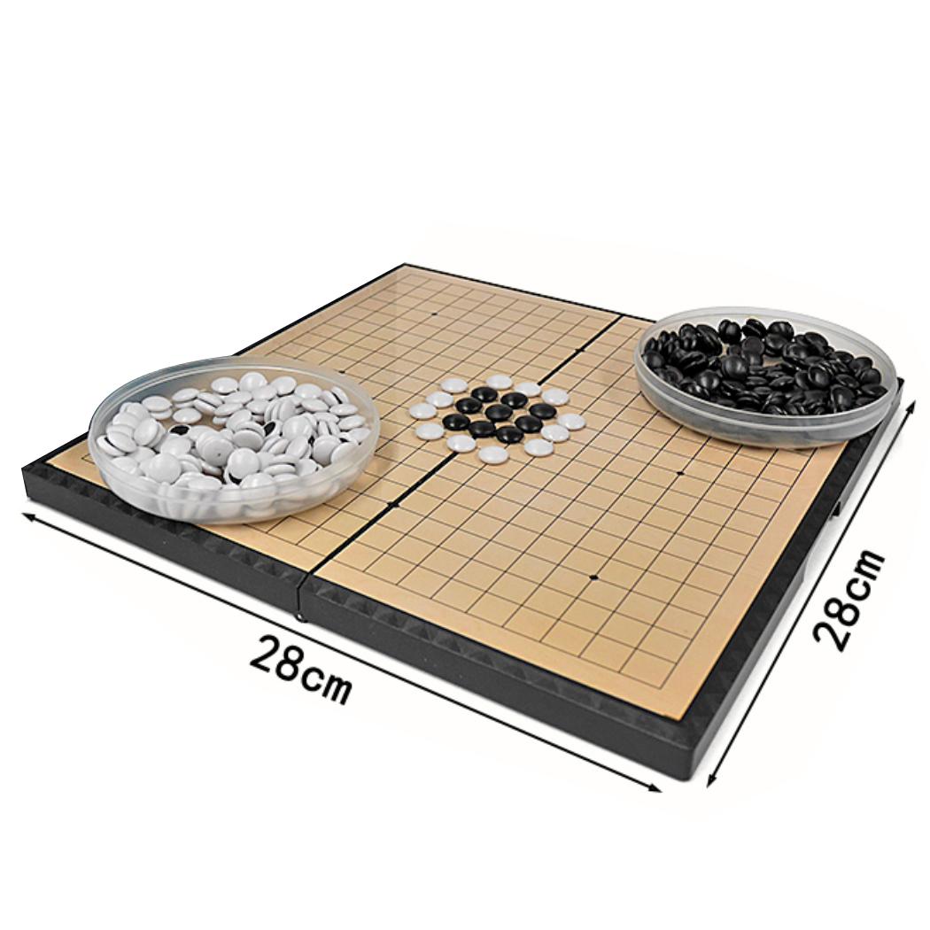 楽天市場】囲碁 囲碁盤 セット 折りたたみ式 ポータブル マグネット石