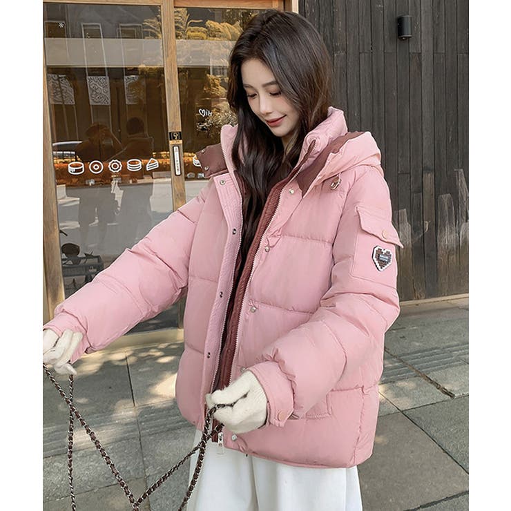 楽天市場】kirakiraShop 【SHOPLIST限定】フェイクダウンバイカラー