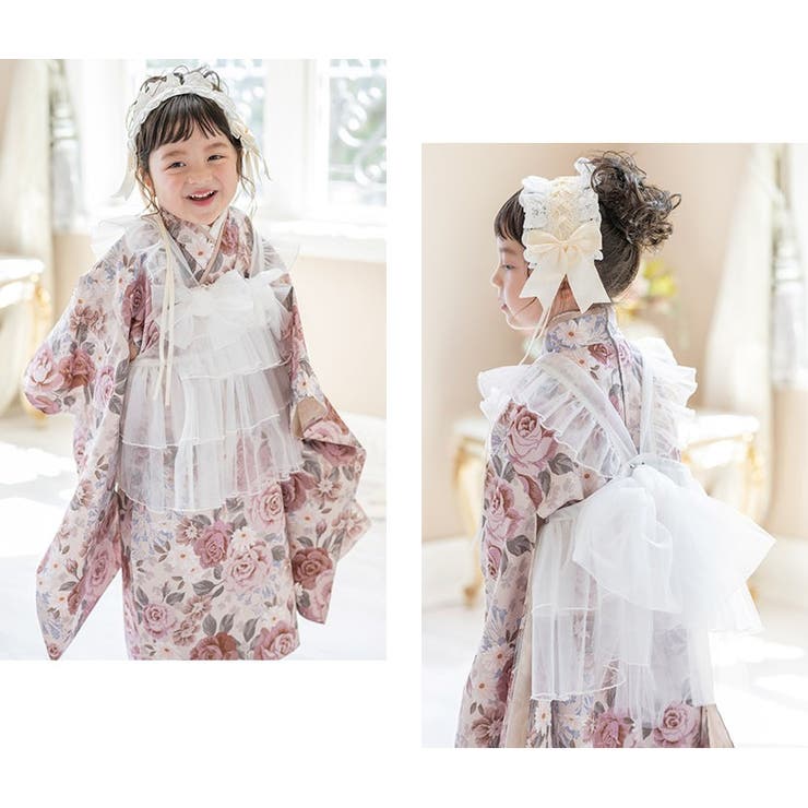 楽天市場】Catherine Cottage チュールフリルエプロン+着物ワンピース