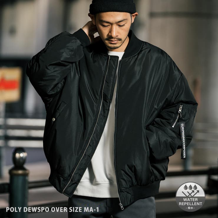 楽天市場】Rocky Monroe MA1 中綿 撥水 フライトジャケット オーバー