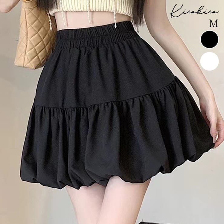 楽天市場】kirakiraShop ハイウエストバルーンミニスカート ボトムス