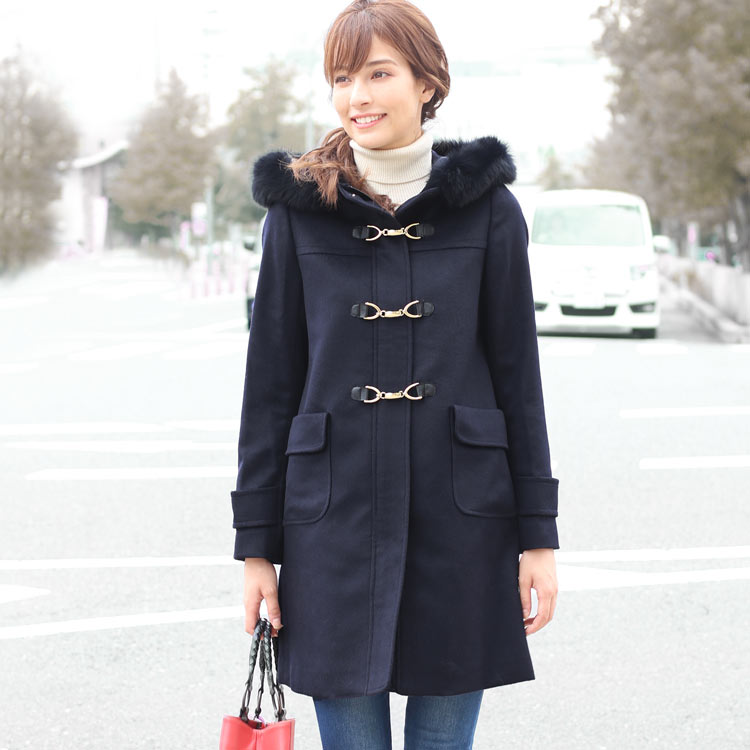 楽天市場】sankyo shokai ダッフル コート レディース カシミヤ