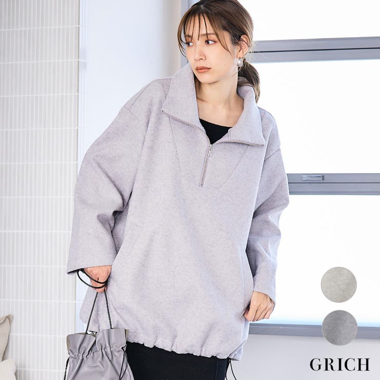 楽天市場】【10％OFFクーポン！配布中！】Growing Rich ハーフZIPプル