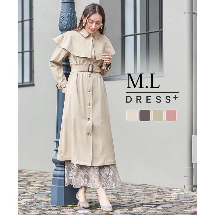 楽天市場】【10％OFFクーポン！配布中！】DRESS+ トレンチコート