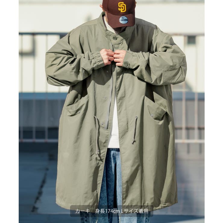 楽天市場】improves モッズコート メンズ UAU ワオ タスラン ナイロン