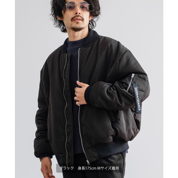 楽天市場】improves ビッグシルエットMA-1ジャケット メンズ コクーン