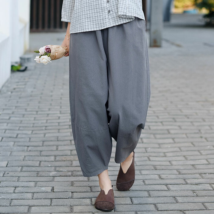 楽天市場】サルエル パンツ レディース 春 夏 ボトムス ウエストゴム