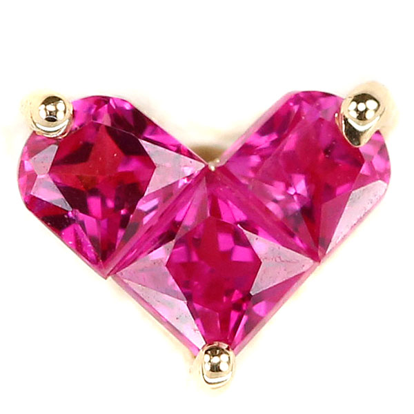 楽天市場】☆5/14 スタージュエリー ルビー ミステリアスハート ピアス