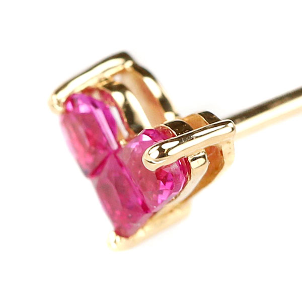 楽天市場】☆5/14 スタージュエリー ルビー ミステリアスハート ピアス