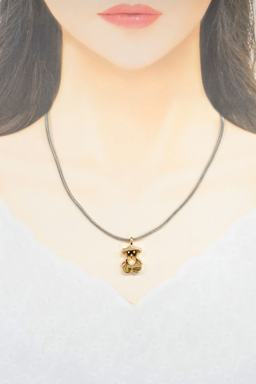 楽天市場】☆10/9トウス Sweet Dolls ネックレス K18YG クマ くま 熊