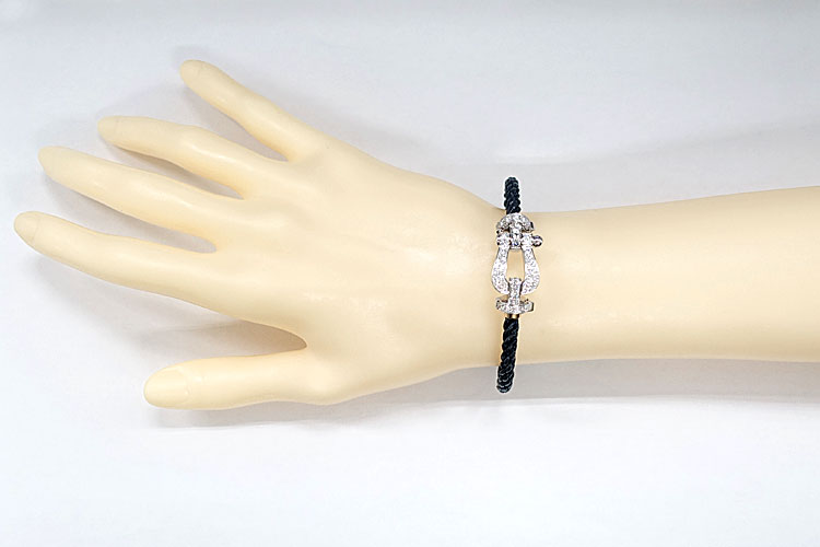 楽天市場】フレッド ダイヤモンド フォース10 ブレスレット K18WG